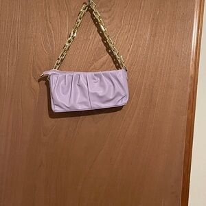 Lavender Chain Strap Women's Bag